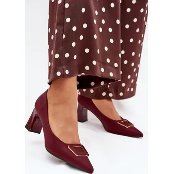 Dámské lodičky Lodičky na sloupku model 216089 Step in style 38