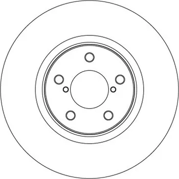 Brzdový kotouč Brzdový kotouč TRW DF4639