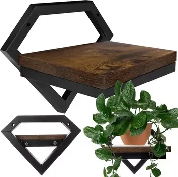 Nábytek Nástěnná industriální polička