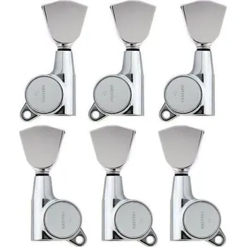 Hudební nástroj Gotoh SG381 04 L3 + R3 Chrome Ladící mechanika pro kytaru (Jako nové)