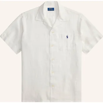 Pánská košile Polo Ralph Lauren Pánská Lněná Košile Resort Classic Fit,...