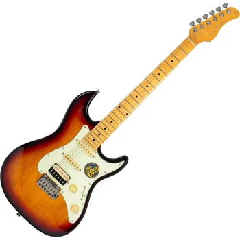 Elektrická kytara Sire Larry Carlton S7 HSS New Gen 3-Tone Sunburst Elektrická kytara
