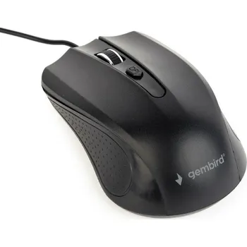 Myš GEMBIRD myš MUS-4B-01, drátová, optická, 1200 dpi, USB, černá