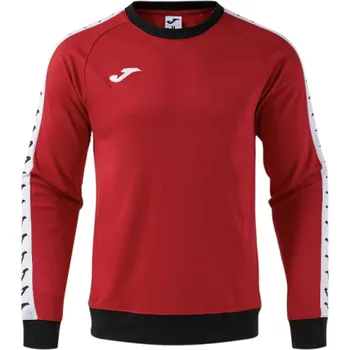 Pánská mikina Mikina JOMA HEROIC, barva červená - černá, velikost 3XS