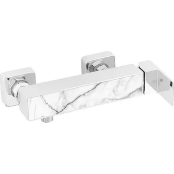 Sprchová baterie SIKO Elements bez sprchového setu 150 mm dekor bílý mramor SIKOBSEL268DMB