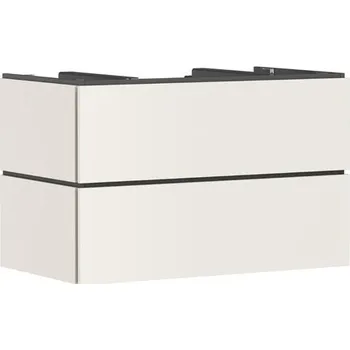 Koupelnový nábytek Skříňka pod umyvadlo pod desku Hansgrohe Xilesa E 98x62x55 cm písková matná béžová mat 54302780