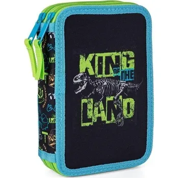 Penál Oxybag Penál 2 patrový - Dinosaurus Premium