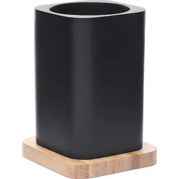 Držák na kartáček Dóza Optima Hombre černá HOM27