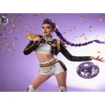 Karnevalový kostým Kostým K-Pop Demon hunters - Rumi LUXURY Velikost: 130