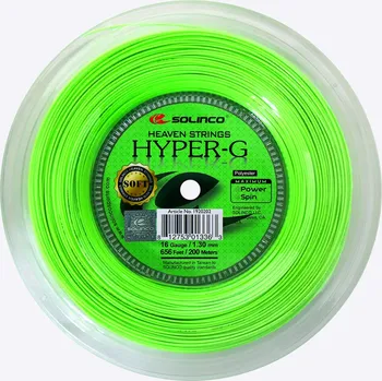 Tenis Tenisový výplet Solinco Hyper-G SOFT 200 m průměr výpletu: 1,20 mm