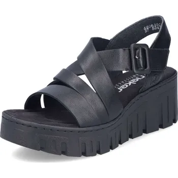 Dámské sandále Dámské sandály RIEKER 68063-00 černá S6 36