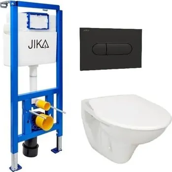WC sada Závěsný WC set Jika Nila do lehkých stěn / předstěnový KMPLJIKASBR