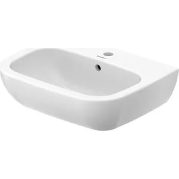 Umyvadlo Umyvadlo Duravit D-Code 55x43 cm otvor pro baterii, s přetokem 23105500002