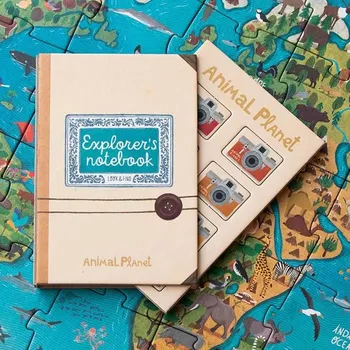 Hračka LONDJI Puzzle Planeta zvířat - 70 pcs