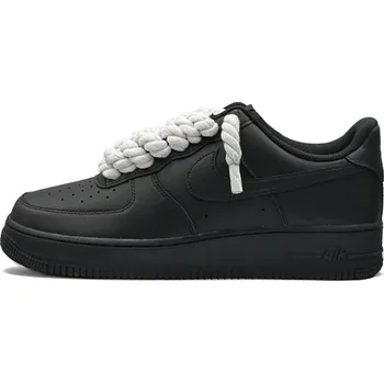 Dámská obuv Nike Air Force 1 Low "Black Rope Laces White" Velikost: 35.5
