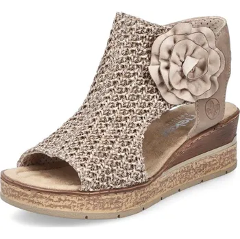 Dámské sandále Dámské sandály RIEKER 63791-60 béžová S6 41