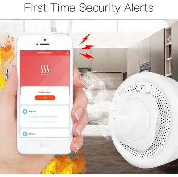 Zabezpečovací technika Tuya Zigbee Hlásič požáru - detektor kouře