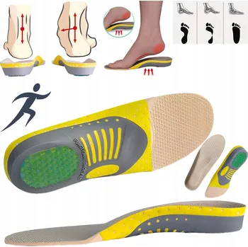Vložka do bot Ortopedické vložky do bot, lehké, na ploché nohy, protibolestivé, velikost 40-46