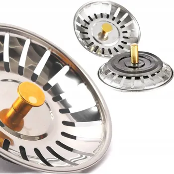 Vrták KOVové sítko do dřezu - VELKÉ 77 mm