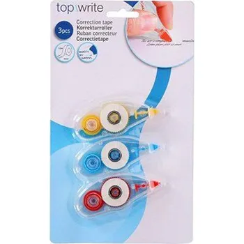 Topwrite Korekční páska 3ks 871125202084 Nové zboží
