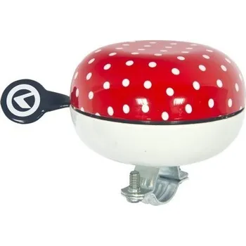 Zvonek na kolo Zvonek Kellys Bell 80 red spots