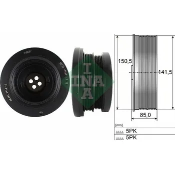 Řemenice, klikový hřídel Schaeffler INA 544 0148 10