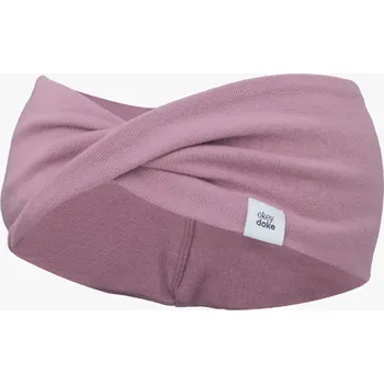 Čelenka Doke Dětská čelenka organic s křížením Dawn pink Velikost: Pro děti (1-11 let)