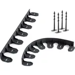 PROSPERPLAST Obrubník neviditelný BORDER 0645 černý 480cm