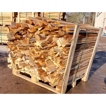 Sporák na tuhá paliva Metrie | Palivové dřevo, bukové hranoly | tvrdé, délka 96 cm | 1 prms