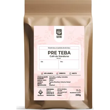 Káva Kafino Pro tebe zrnková káva 250 g