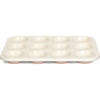 Plech na pečení Forma / Plech na pečení 12 muffinů a dortíků ocelový PATISSE CERAMIC 35 cm
