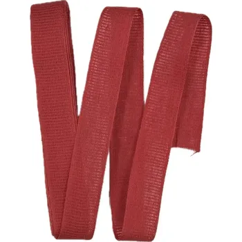 Stuha Stuha látková Nature Taft – Classic Red červená 15mm x 2m (7,-Kč/m) (Jednobarevná stuha, barva červená, bavlněná, okraje zpevněné tkaním, Go Green - biologicky odbouratelná)