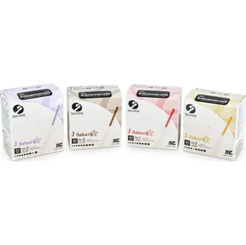 Masážní příslušenství Akupunkturní jehly Seirin J-type 5 Velikost: 0,25 x 50 mm