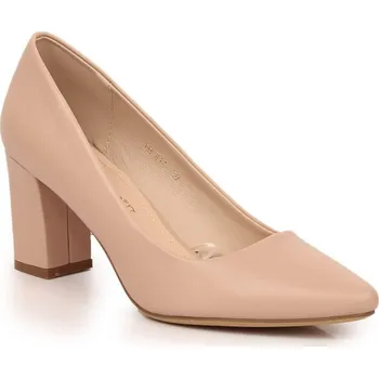 Dámské lodičky Dámské lodičky Sergio Leone v tělové barvě PB414 36