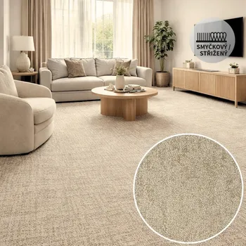 Koberec Metrážový koberec MIRIADE 33 Označení šíře role: 4 m