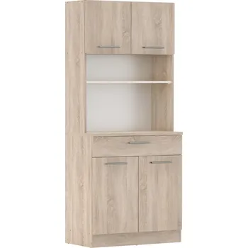 Příborník a kredenc Příborník - kredenc DOMIS dub sonoma, bílá