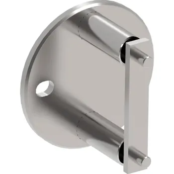 Hahn Steel Boční kotvení sloupku O42,4 mm, AISI 316 - LESK