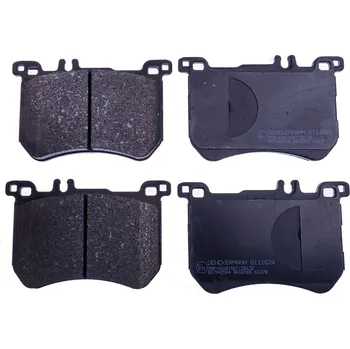 Brzdová destička Sada brzdových destiček, kotoučová brzda DENCKERMANN B111624