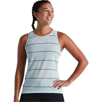 cyklistický dres Dres bez rukávů Specialized Trail-Series Stripe Tank wmn ice blue S 2021