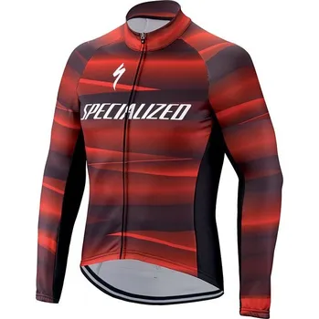 cyklistický dres Dres Specialized Element SL Team Expert LS blk/red M 2021 - doprava zdarma
