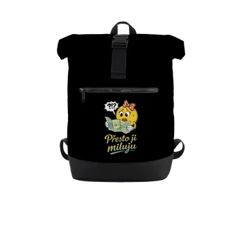 Městský batoh Bastard Přesto se milujeme batoh Black