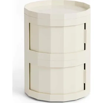 Noční stolek HAY Úložný stolek Facet Cabinet 20, eggshell