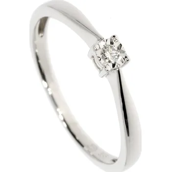 Prsten Zlatnictví Helios Prsten zásnubní s Diamantem