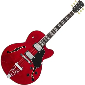 Elektrická kytara Sire Larry Carlton H7F See Through Red Semiakustická kytara