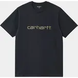 Carhartt WIP Script (deep night/gentle green) L, černá