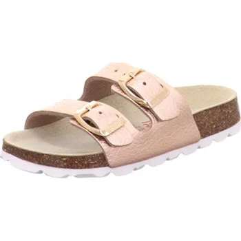 Dívčí pantofle dívčí korkové pantofle FOOTBAD Superfit,1-800111-9000, bronzová - 32