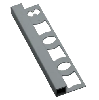 ukončovací lišta Lišta ukončovací "hranatá" Profil-EU stříbrná, PVC, délka 250 cm, výška hrany 8 mm, LH825023