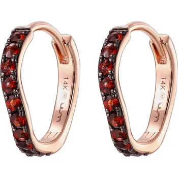 Náušnice Růžové zlato Náušnice