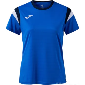 Dámské triko JOMA TERRA DANUBIO, barva modrá - tmavě modrá - bílá, velikost M