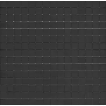 Obklad Skleněná mozaika Premium Mosaic černá 33x33 cm lesk MOS20BKHM